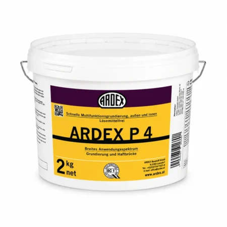 ARDEX P4 READY emici ve emici olmayan yüzeyler için hızlı astar