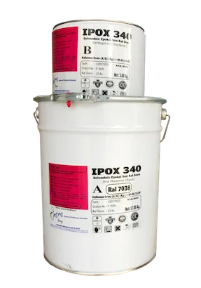 İpox 340 solventsiz epoksi son kat boya 10 kg ve 20 kg set