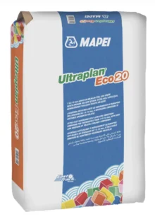 MAPEI Ultraplan Eco 20 kendiliğinden yayılan tesviye şapı 23kg torba