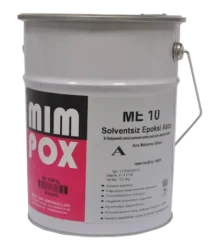Mimpox ME10 solventsiz epoksi emprenye astarı 10 kg ve 20 kg set