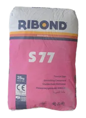 RIBOND S77 kendiliğinden yayılan tesviye şapı 25kg torba